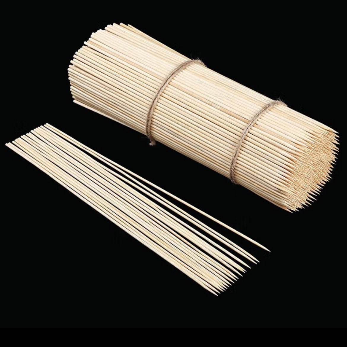 一次性家用燒烤竹簽子200支 長30cm粗3mm