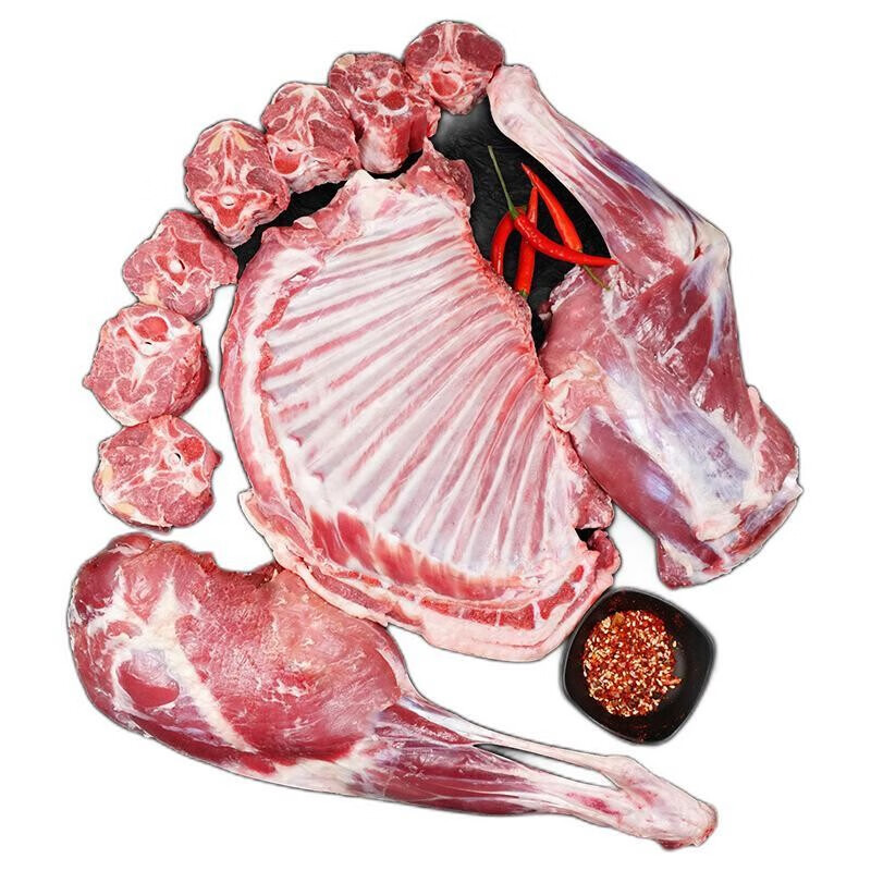 魯禧海岸 草原羊肉生鮮 中秋禮盒半只羊 10斤裝