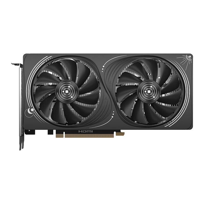 索泰 GEFORCE RTX 5050 臺式獨立游戲電競 顯卡 deepseek人工智能 50系首發(fā)DLSS4 RTX 5050 8GB 星夜 OC HA