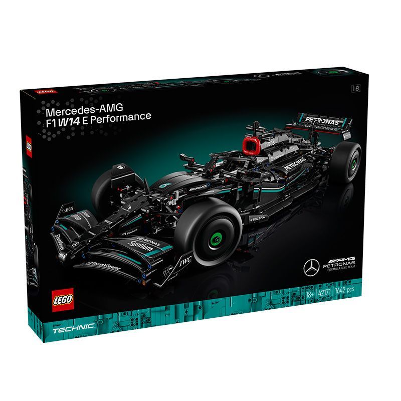 百億補貼：LEGO 樂高 積木機械組系列42171梅賽德斯方程式賽車玩具新年禮物