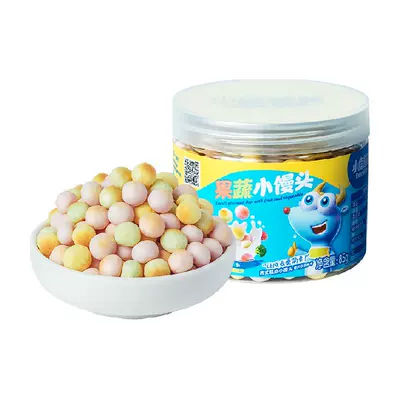 小鹿藍藍果蔬溶溶豆饅頭