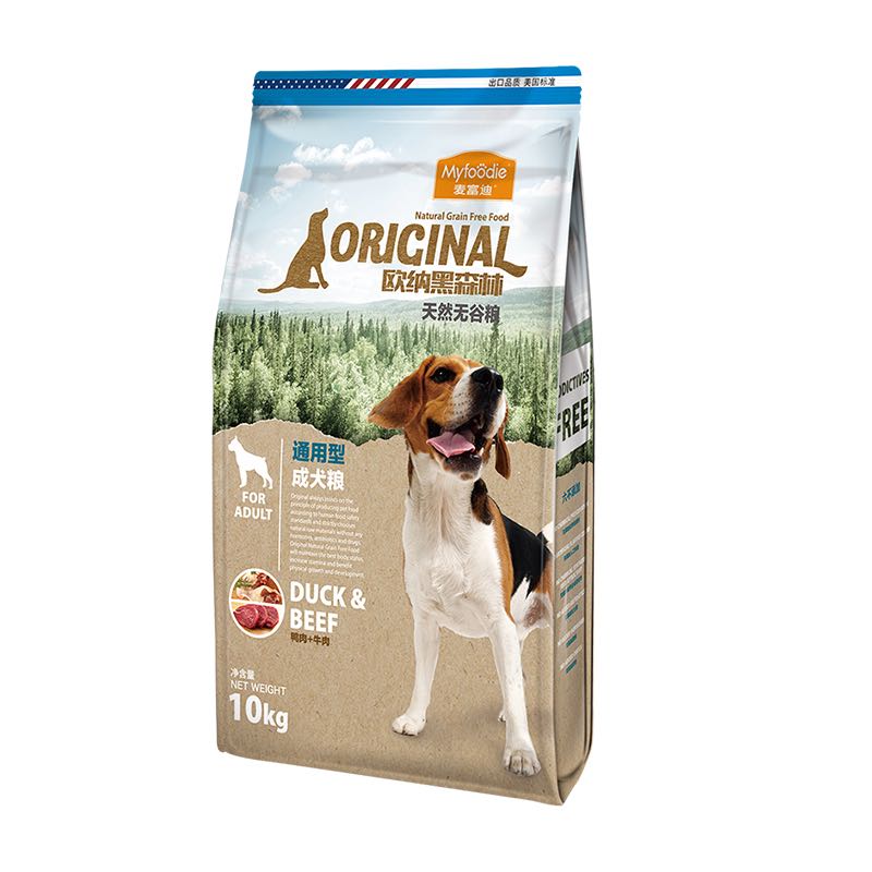 Myfoodie 麥富迪 歐納黑森林系列 鴨肉牛肉全犬成犬狗糧 10kg