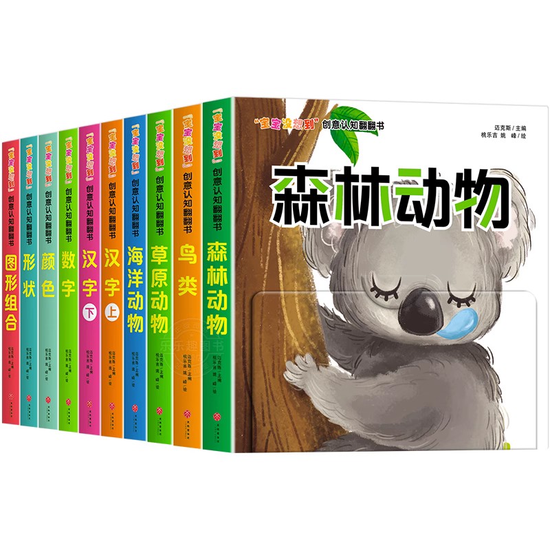 《寶寶沒想到創(chuàng)意認(rèn)知翻翻書》（任選）券后5.8元包郵