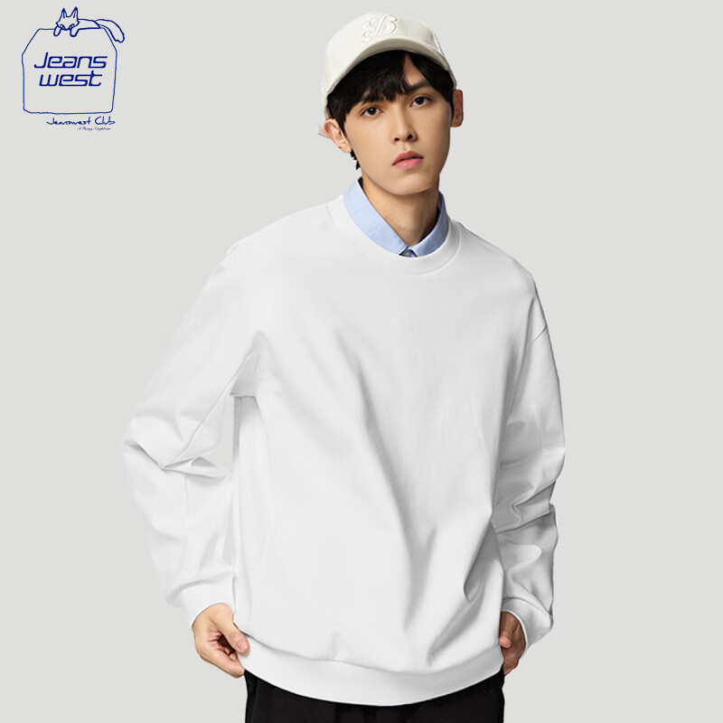京東百億補貼：JEANSWEST CLUB 真維斯男士衛衣圓領