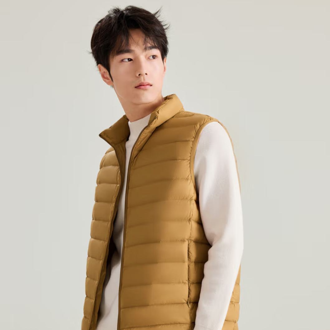 Plus會員：SNOWFLYING 雪中飛 男式立領短款羽絨服