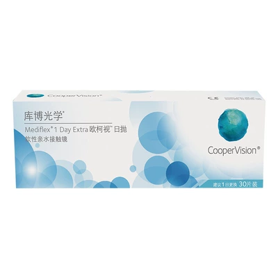 庫博光學 歐柯視日拋30片裝透明隱形近視眼鏡