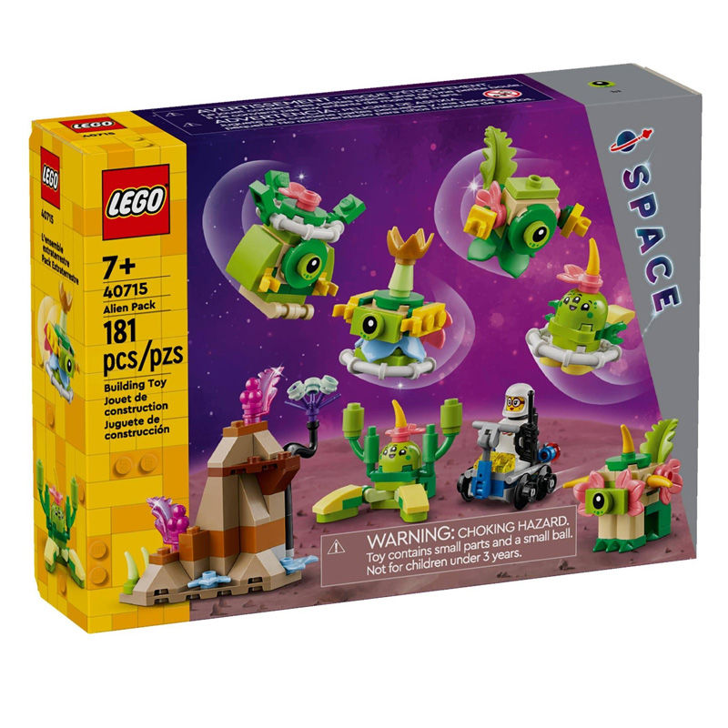 百億補貼：樂高 LEGO 40715 奇趣外星人 拼裝玩具
