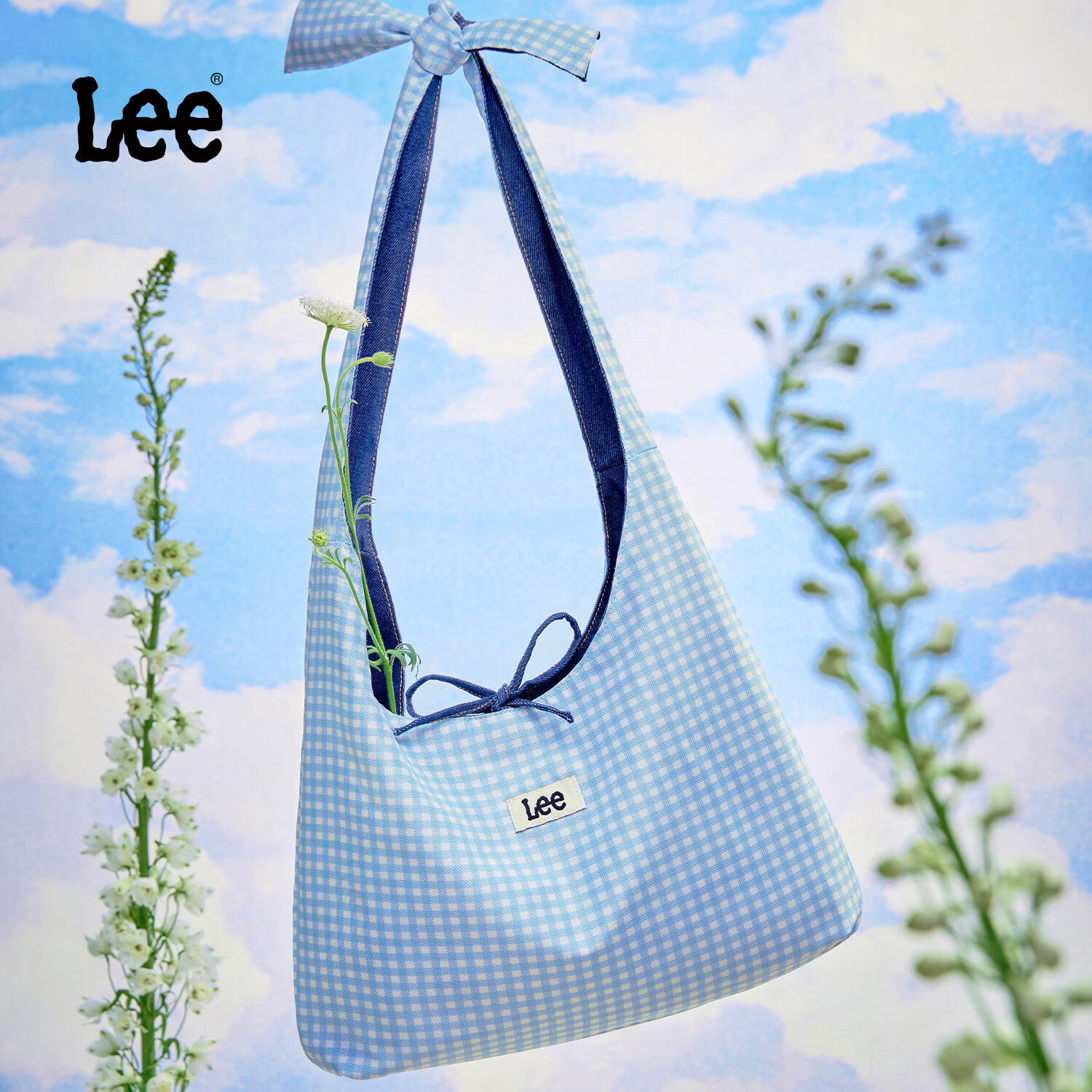 Lee 雙面結大容量托特包 清倉！