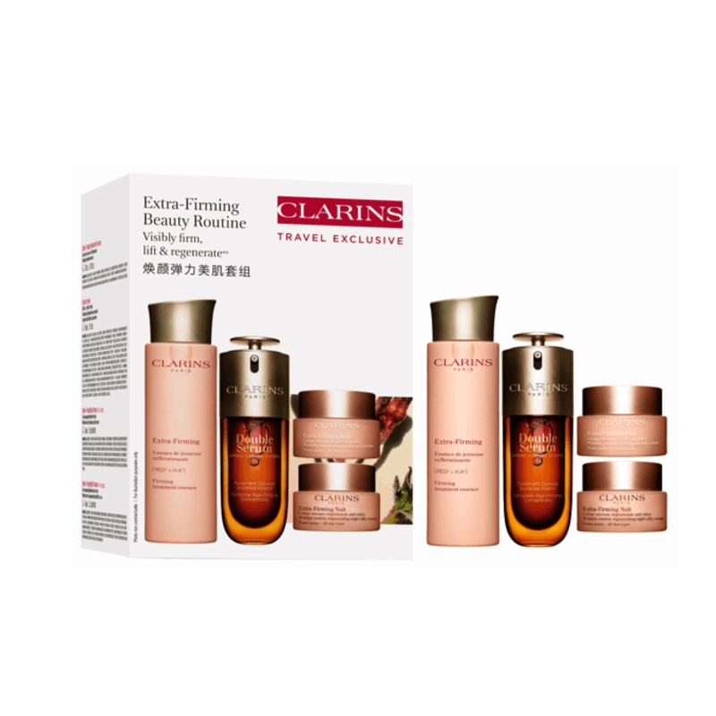 CLARINS 嬌韻詩(shī) 煥顏彈力美肌套組50ml+200ml+50ml+50ml