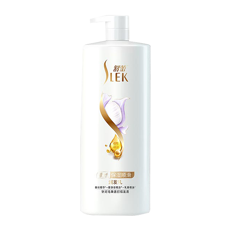 88VIP會員：SLEK 舒蕾 蠶絲保濕順滑去屑護發素500ml*1瓶