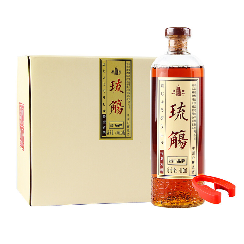 塔牌 麗春八年特型黃酒 418ml*6瓶 整箱裝