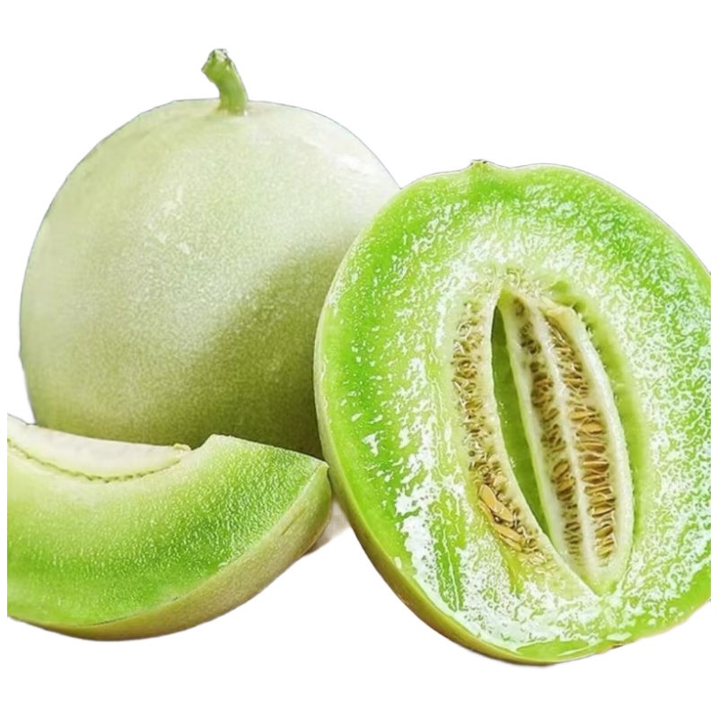 plus會員：京鮮生 山東玉菇甜瓜 單果2斤起 2個裝 凈重4.5斤起
