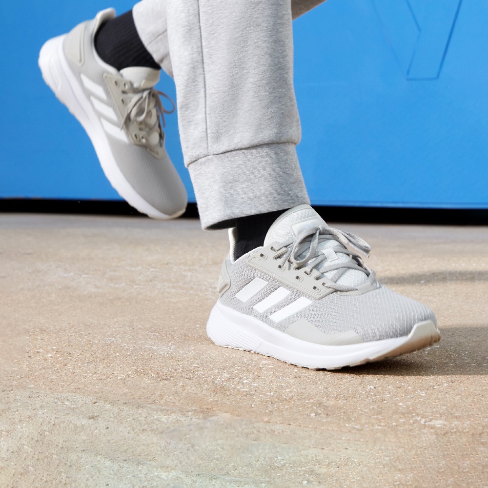 adidas 阿迪達(dá)斯 官方DURAMO 9男訓(xùn)練備賽競速輕盈網(wǎng)面跑步運動鞋