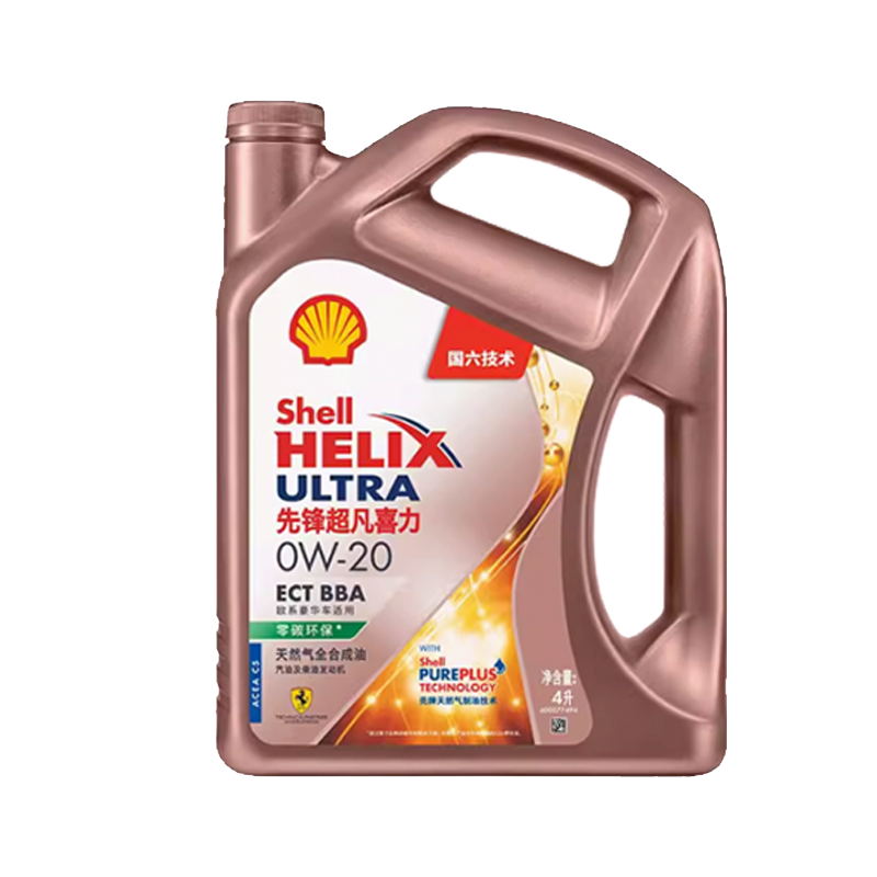 88VIP會員：Shell 殼牌 先鋒超凡喜力歐系 SN 天然氣全合成發動機油ACEA C5 0W-20 4L