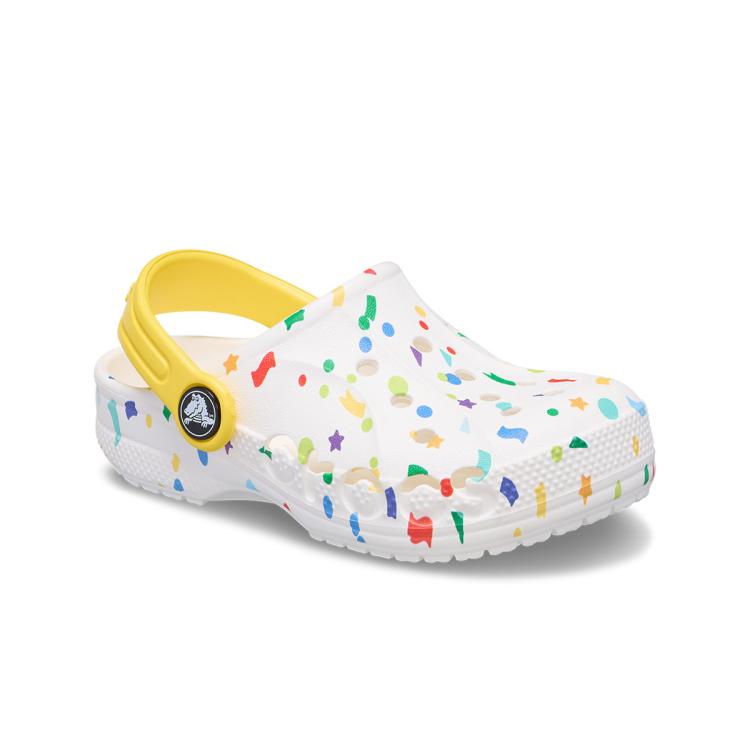 crocs 卡駱馳 兒童涼鞋 貝雅印花寶寶輕便舒適洞洞鞋沙灘涼鞋