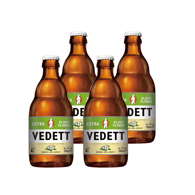 Vedett Extra White/白熊 果味組合 瓶裝啤酒 330ml 4瓶