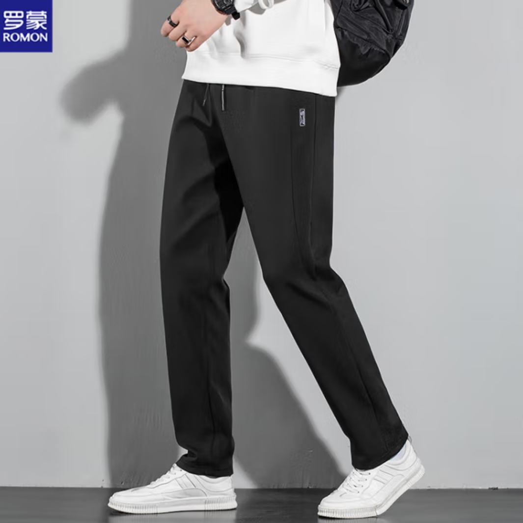 plus、羅蒙（ROMON）直筒褲休閑褲 *3件