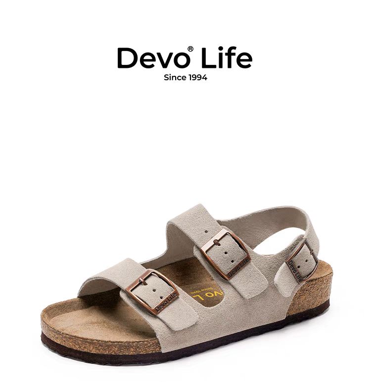 的沃 Devo 破價！軟木全包涼鞋