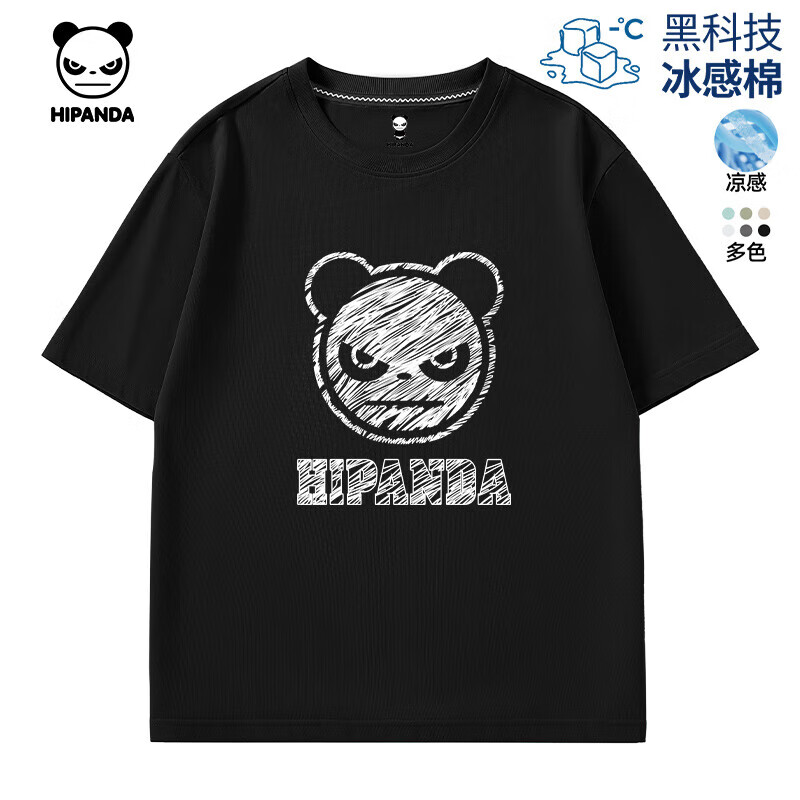 HI PANDA 你好熊貓 短袖t恤 2025夏季新款 顏色任選