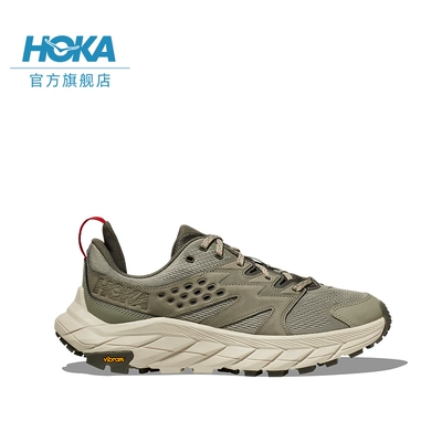 618最后一天！ HOKA ONE ONE男款阿納卡帕夏季輕量化登山鞋ANACAPA BREEZE LOW