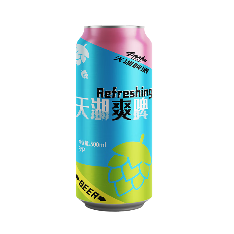 plus：天湖 啤酒 500ml*24罐/箱