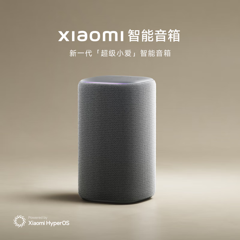 政府補(bǔ)貼，plus:小米 智能音箱 新一代級(jí)小愛(ài)智能音箱 AI大模型問(wèn)答 連續(xù)指令語(yǔ)控 支持遠(yuǎn)程備車(chē) 小米藍(lán)牙音箱