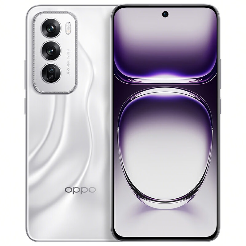 百億補貼：OPPO Reno12 超美小直屏 安卓Live圖 長續航智能拍照AI 5G手機12+256