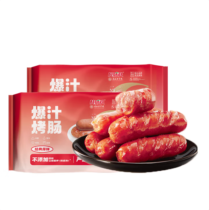 桂味聯 烤腸 原味200g*2袋