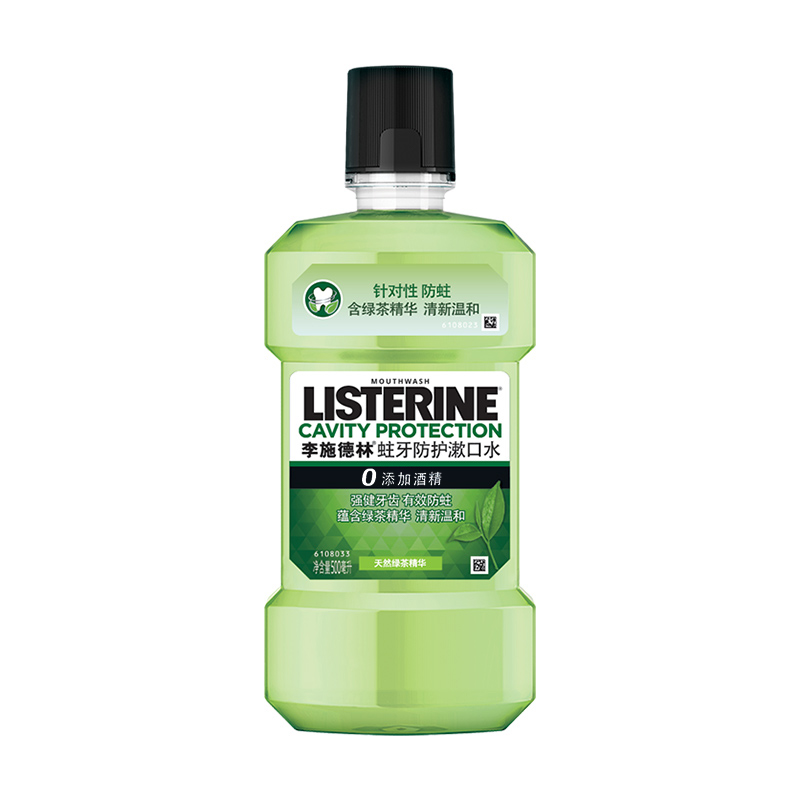 李施德林 綠茶含氟漱口水 500ml