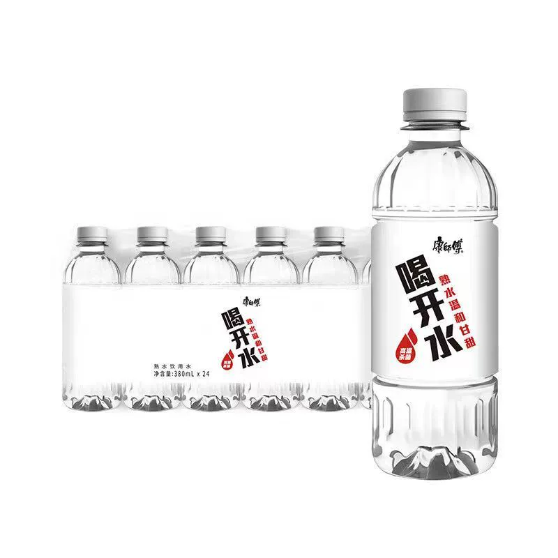 康師傅 喝開水380mlx24小瓶