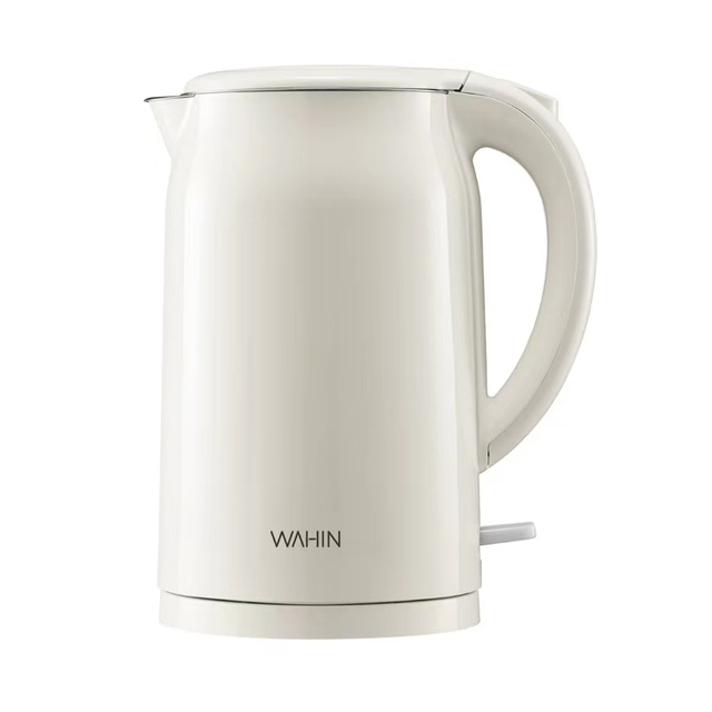 美的 華凌304不銹鋼 家用大容量燒電熱水壺 1.7L
