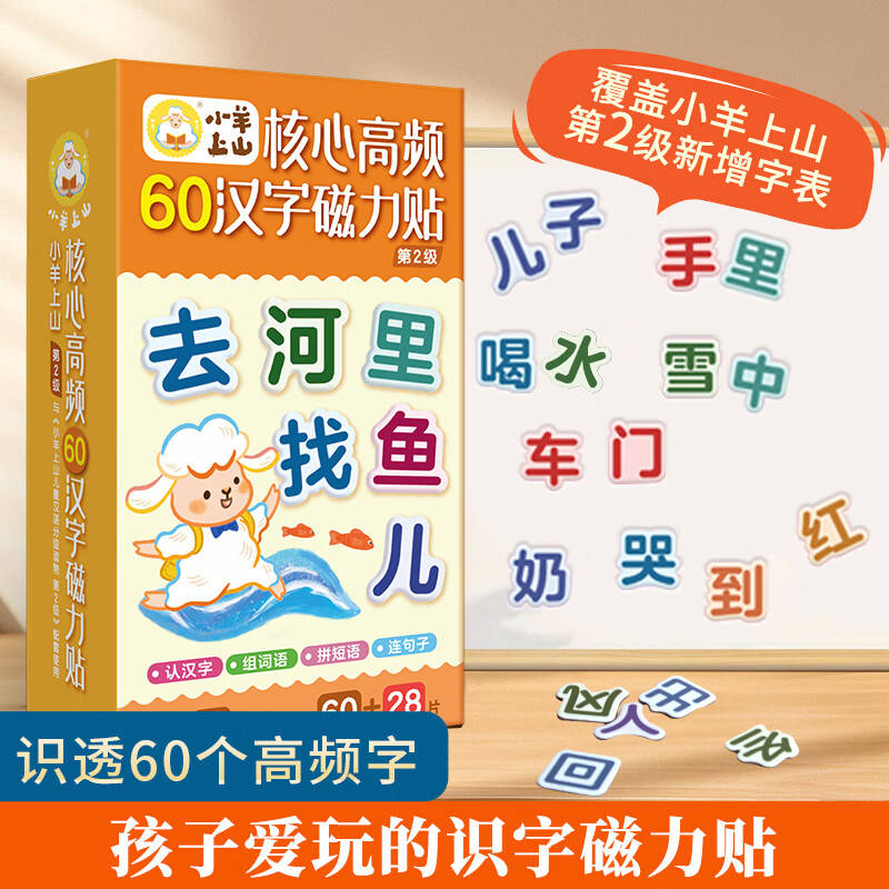 核心高頻60漢字磁力貼
