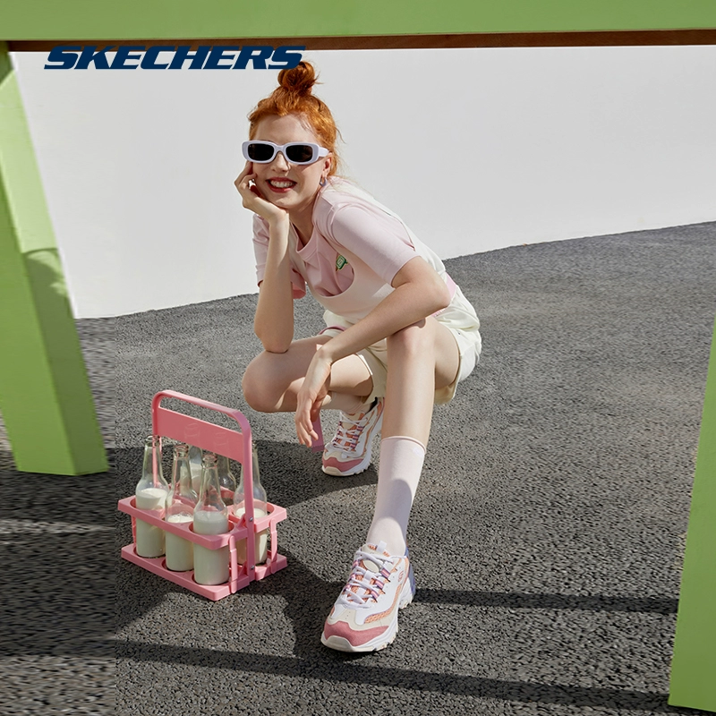 Skechers 斯凱奇 D'Lites系列 小冰熊女子厚底老爹鞋運(yùn)動(dòng)鞋