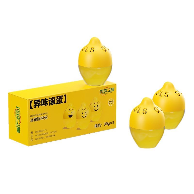 冰箱空氣清新除味蛋一盒3個