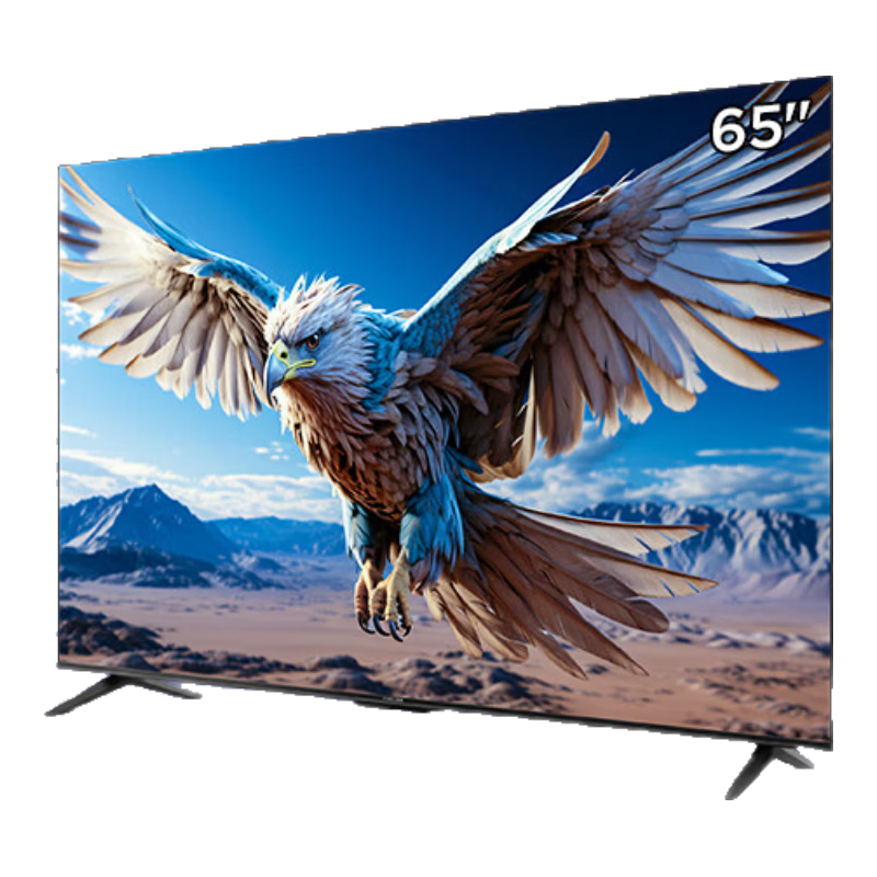 PLUS:FFALCON雷鳥 鵬6 24款電視機65英寸 120Hz動態加速 3+64G高色域 65S375C