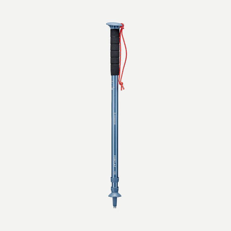 DECATHLON 迪卡儂 戶外登山徒步爬山輕盈耐用可伸縮登山杖淡藍色單根M