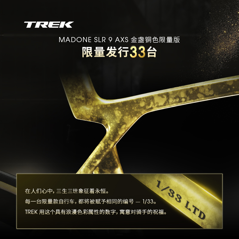 崔克 MADONE SLR 9 AXS P ONE限量款碳纖維氣動競賽公路自行車