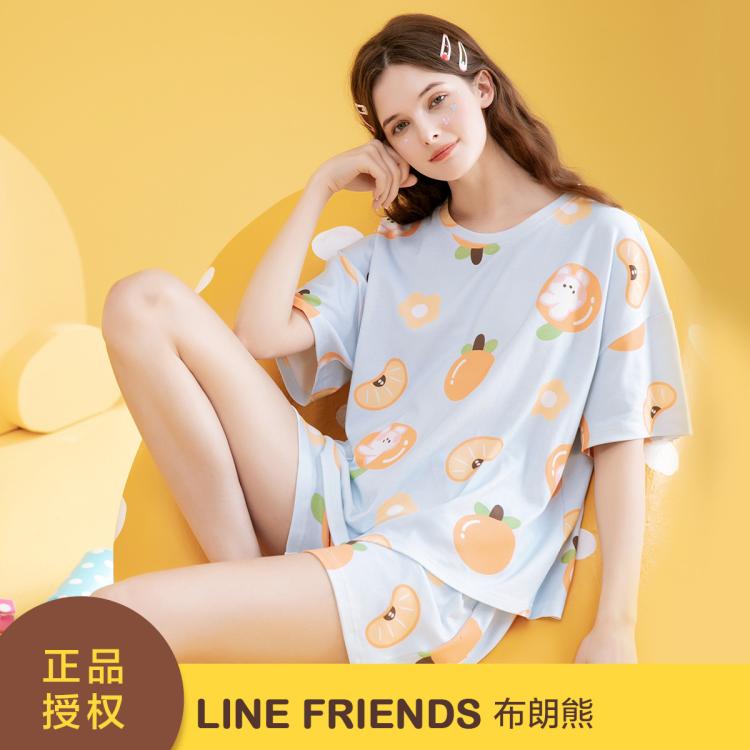FENTENG 芬騰 純棉透氣女士家居服套裝 I984244445152