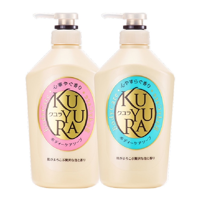 可悠然 美肌沐浴露欣怡+恬靜550ml*2瓶香氛沐浴露持續(xù)留香溫和滋潤(rùn)
