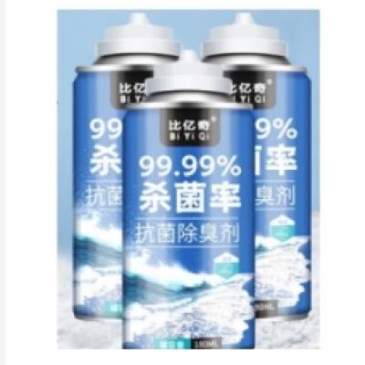 比億奇 車內殺菌除臭劑 茶香型 180ml 1瓶