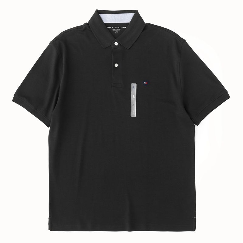TOMMY HILFIGER 翻領(lǐng)休閑湯米POLO衫商務(wù)休閑短袖夏季男款