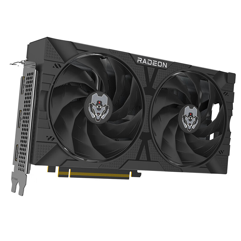 VASTARMOR 瀚鎧 AMD RADEON RX 9060 XT 16GB OC 黑色合金 電競游戲DeepSeek智能AI學習繪圖視頻渲染顯卡