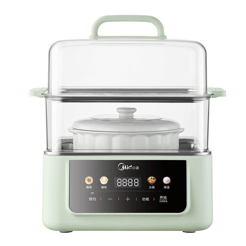 PLUS會(huì)員：Midea 美的 MD-DZC18J56 電燉鍋 燉蒸煮合一 14.8L