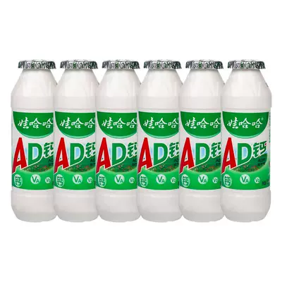 再降價：娃哈哈 AD鈣奶 100g*6瓶