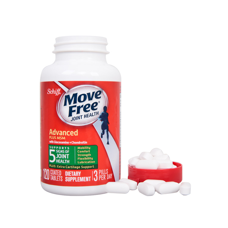 Move Free 益節(jié) D07 氨糖軟骨素 綠瓶 120粒*2瓶