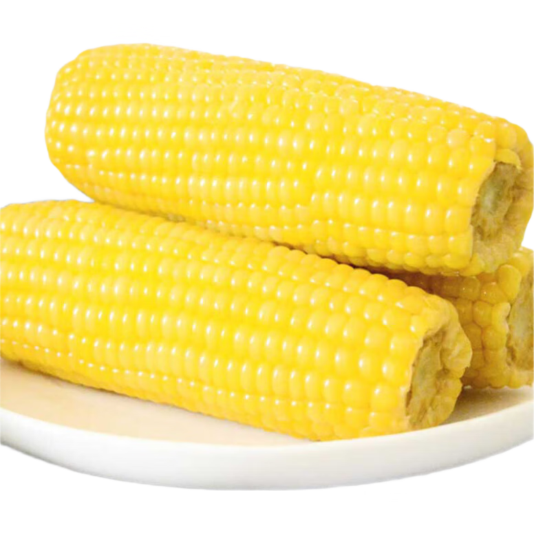 plus會員:京鮮生東北黃糯玉米棒200g×8根 甜黏玉米 多種包裝隨機發貨 源頭直發