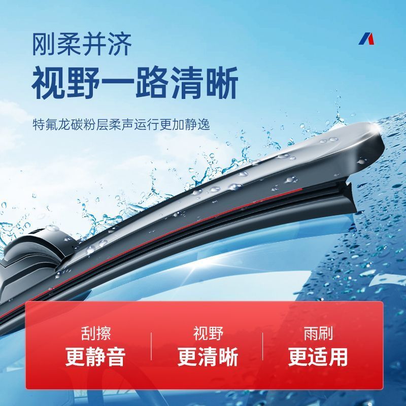 YIKA 逸卡 原廠原裝雨刮器哈弗h6h2酷派m6大狗h2s運動版h1膠條f7雨刷器