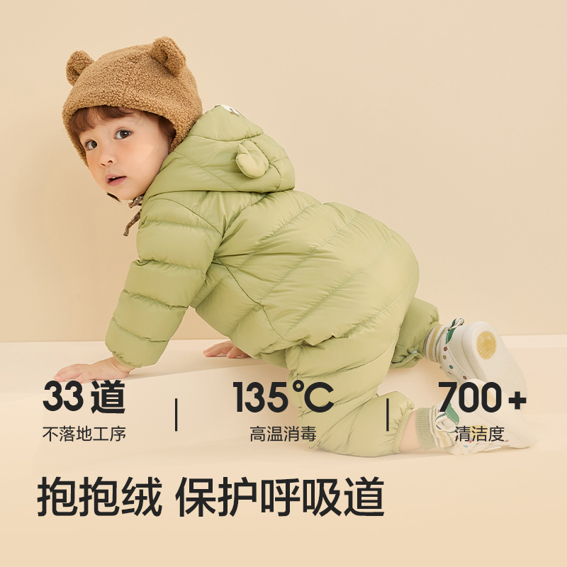 88VIP會員：巴拉巴拉 嬰兒連體羽絨服