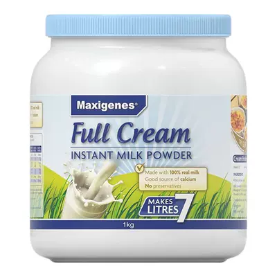 美可卓 全脂高鈣奶粉 1kg*2件