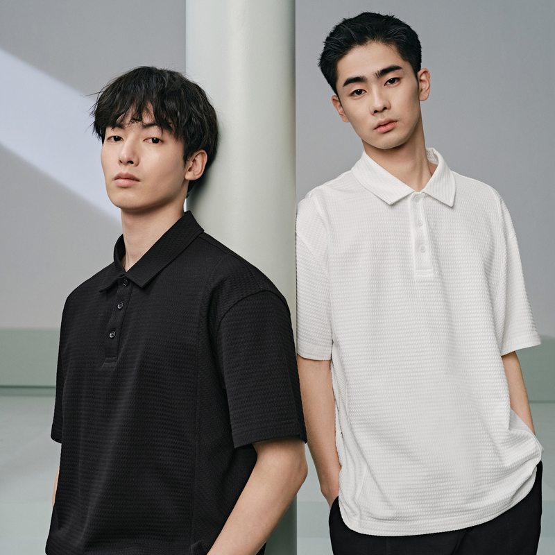 GXG 男裝 潮流休閑商務時尚百搭男士polo衫